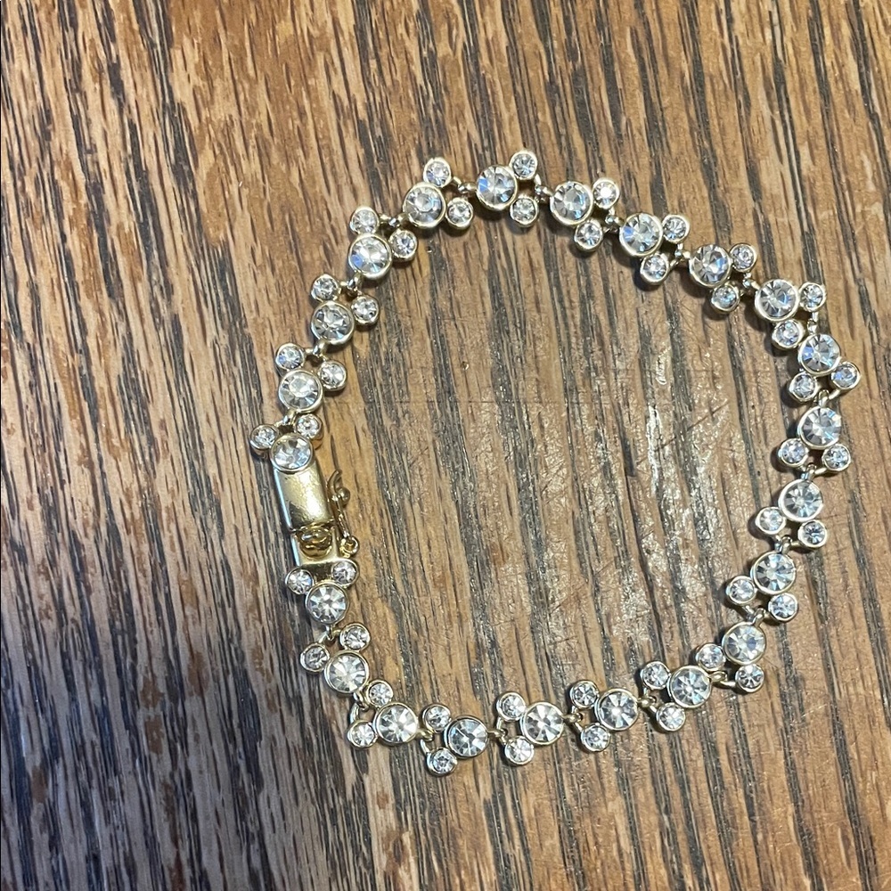 Disney  Gold and Silver Crystal Bracelet - Picture 4 of 7